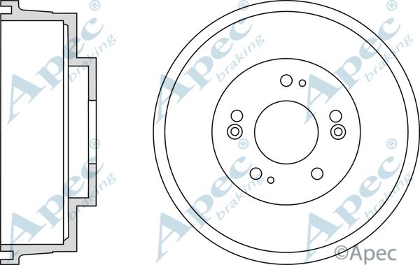 APEC BRAKING Bremžu trumulis DRM9943